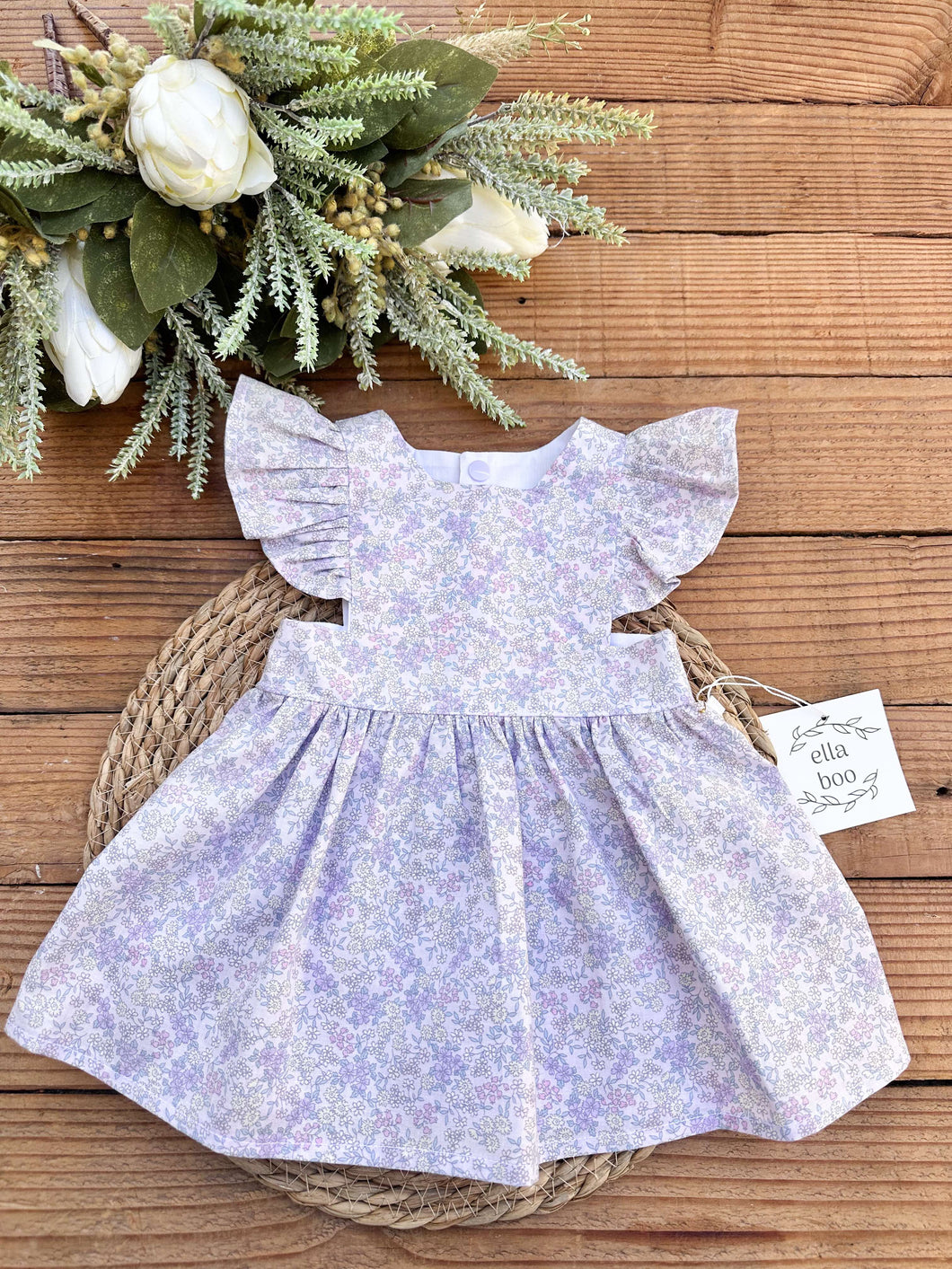 Penny Flutter Sleeve Dress